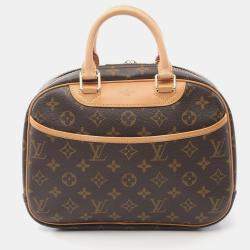 Louis Vuitton Trouville Brown Monogram Canvas Handbag