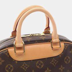 Louis Vuitton Trouville Brown Monogram Canvas Handbag