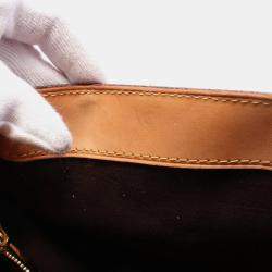 Pre Owned Louis Vuitton Wilshire PM Brown Monogram Canvas Tote Bag