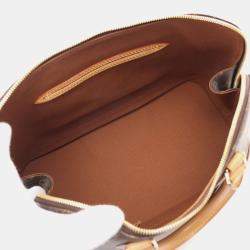 Louis Vuitton Alma PM Hand Bag  Monogram Leather Brown