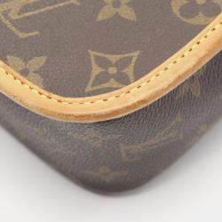 Louis Vuitton Sologne Brown Monogram Canvas Crossbody Bag