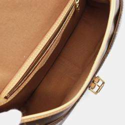 Louis Vuitton Sologne Brown Monogram Canvas Crossbody Bag