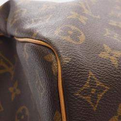 Louis Vuitton Keepall 50 Travel Hand Bag  Monogram Leather Brown