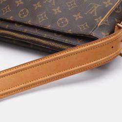 Pre Owned Louis Vuitton Viva Cite GM Brown Monogram Canvas Shoulder Bag