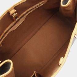 Pre Owned Louis Vuitton Batignolles Horizontal Brown Monogram Canvas Shoulder Bag