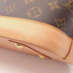 Pre Owned Louis Vuitton Alma Brown Monogram Canvas Handbag
