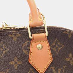 Pre Owned Louis Vuitton Alma Brown Monogram Canvas Handbag