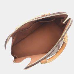 Pre Owned Louis Vuitton Alma Brown Monogram Canvas Handbag