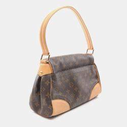 Louis Vuitton Beverly MM Brown Monogram Canvas Shoulder Bag