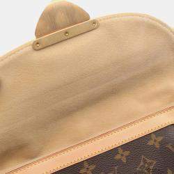 Louis Vuitton Beverly MM Brown Monogram Canvas Shoulder Bag