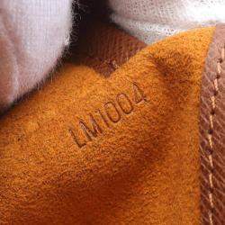 Pre Owned Louis Vuitton Musette Tango Long Strap Brown Monogram Canvas Shoulder Bag