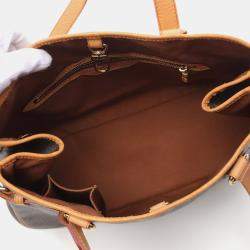 Pre Owned Louis Vuitton Batignolles Horizontal Brown Monogram Canvas Shoulder Bag
