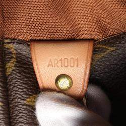 Pre Owned  Louis Vuitton Cabas Alto Brown Monogram Canvas Tote Bag