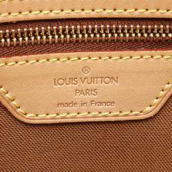 Pre Owned Louis Vuitton Abbesses Monogram Leather Brown Shoulder Bag