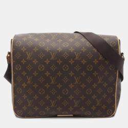 Pre Owned Louis Vuitton Abbesses Monogram Leather Brown Shoulder Bag