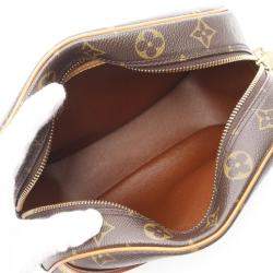 Louis Vuitton Blois Monogram Leather Brown Crossbody Bag