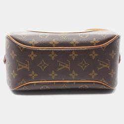 Louis Vuitton Blois Monogram Leather Brown Crossbody Bag