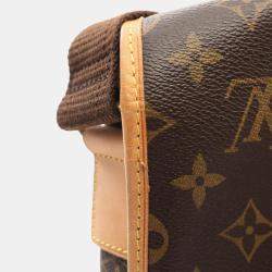 Louis Vuitton Bosphore PM  Brown Monogram Crossbody Bag 
