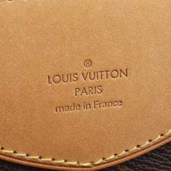 Pre Owned Louis Vuitton Stresa PM Brown Monogram Canvas Shoulder Bag 