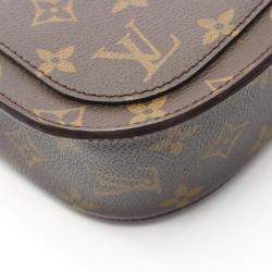 Louis Vuitton Saint Cloud Gm Shoulder Crossbody Bag Monogram Leather