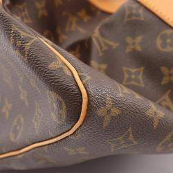 Louis Vuitton Keepall 45 Hand Travel Bag  Monogram Leather Brown