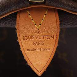 Louis Vuitton Keepall 45 Hand Travel Bag  Monogram Leather Brown