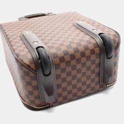 Louis Vuitton Pegas 45 Travel Bag Suitcase  Damier Leather Ebene