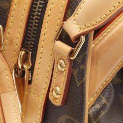 Louis Vuitton Clara Shoulder Bag Monogram Leather Brown