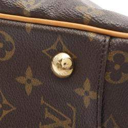 Louis Vuitton Clara Shoulder Bag Monogram Leather Brown