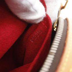 Louis Vuitton Clara Shoulder Bag Monogram Leather Brown
