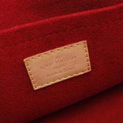 Louis Vuitton Clara Shoulder Bag Monogram Leather Brown
