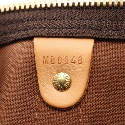 Louis Vuitton Keepall Bandouriere 60 Monogram Travel Bag 