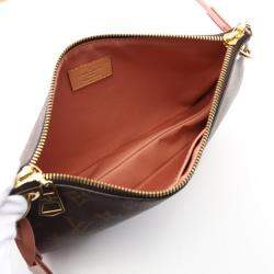 Pre Owned Louis Vuitton Loretta Vieux Rose Monogram Crossbody Bag 
