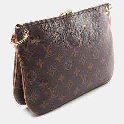 Pre Owned Louis Vuitton Loretta Vieux Rose Monogram Crossbody Bag 