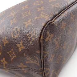 Pre Owned Louis Vuitton Neverfull MM Brown Monogram Canvas Tote Bag
