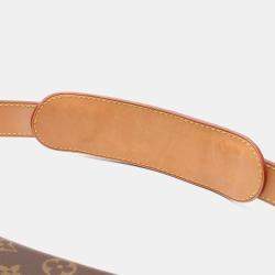 Pre Owned Louis Vuitton Hudson PM Brown Monogram Canvas Shoulder Bag

