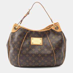 Pre Owned Louis Vuitton Gabrielle PM Brown Monogram Canvas Shoulder Bag