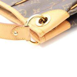Pre Owned Louis Vuitton Gabrielle PM Brown Monogram Canvas Shoulder Bag