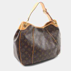 Pre Owned Louis Vuitton Gabrielle PM Brown Monogram Canvas Shoulder Bag