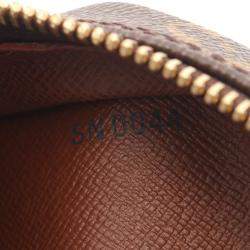 Pre Owned  Louis Vuitton Blois Brown Monogram Leather Shoulder Bag 