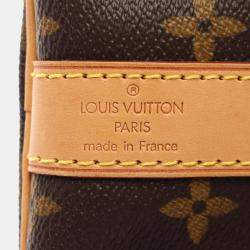 Louis Vuitton Keepall Bandouriere 50 Monogram Leather Travel Bag 