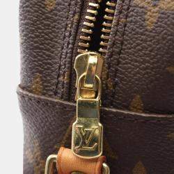 Pre Owned Louis Vuitton Trocadro 27 Monogram Crossbody Bag 