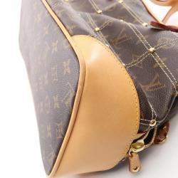 Louis Vuitton Rivette Brown Monogram Canvas Shoulder Bag
