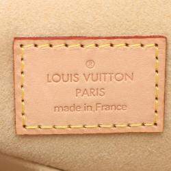  Louis Vuitton Manhattan PM Brown Monogram Canvas Handbag