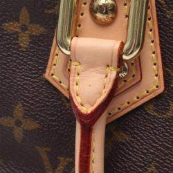  Louis Vuitton Manhattan PM Brown Monogram Canvas Handbag