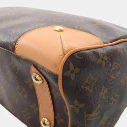 Pre Owned Louis Vuitton Retiro PM Brown Monogram Canvas Shoulder Bag 