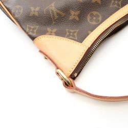 Pre Owned Louis Vuitton Odeon PM Brown Monogram Canvas Crossbody Bag