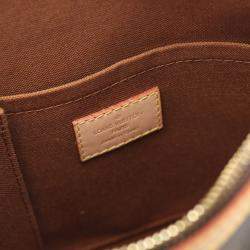 Pre Owned Louis Vuitton Odeon PM Brown Monogram Canvas Crossbody Bag