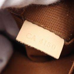 Pre Owned Louis Vuitton Odeon MM Brown Monogram Canvas Crossbody Bag