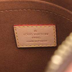 Louis Vuitton Odeon Pm Shoulder Crossbody Bag Monogram Leather Brown